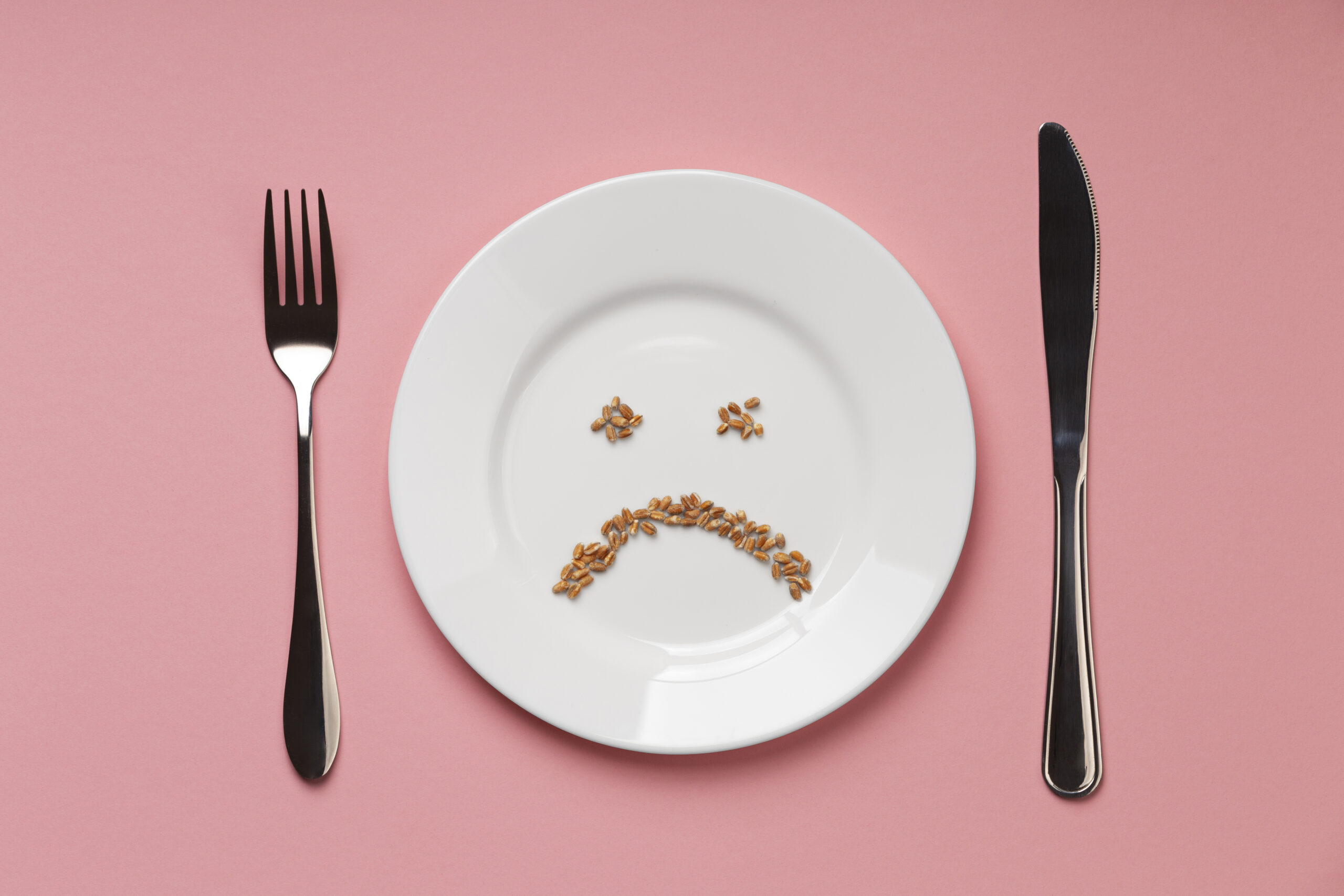 a sad plate,